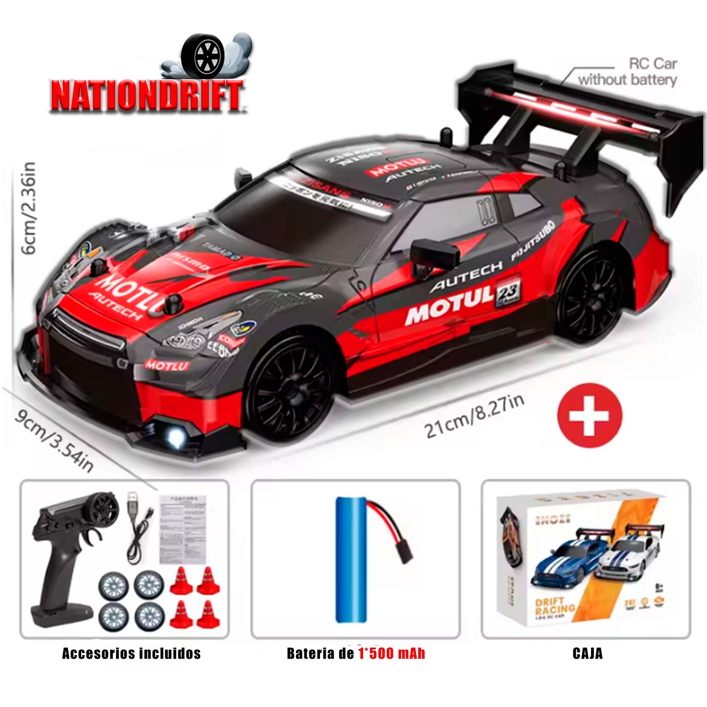 Auto deportivo a control remoto Drifting