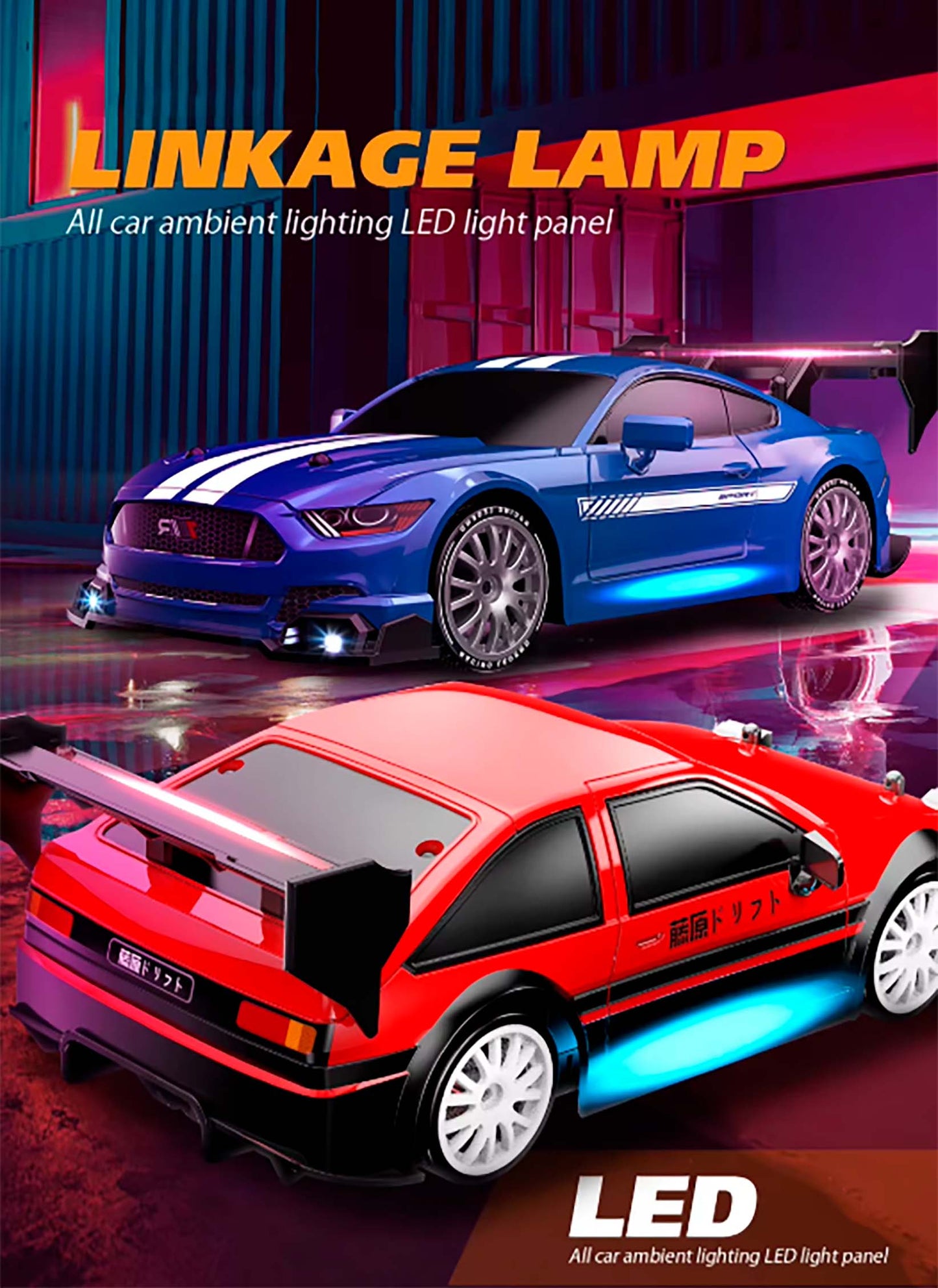 Auto deportivo a control remoto Drifting