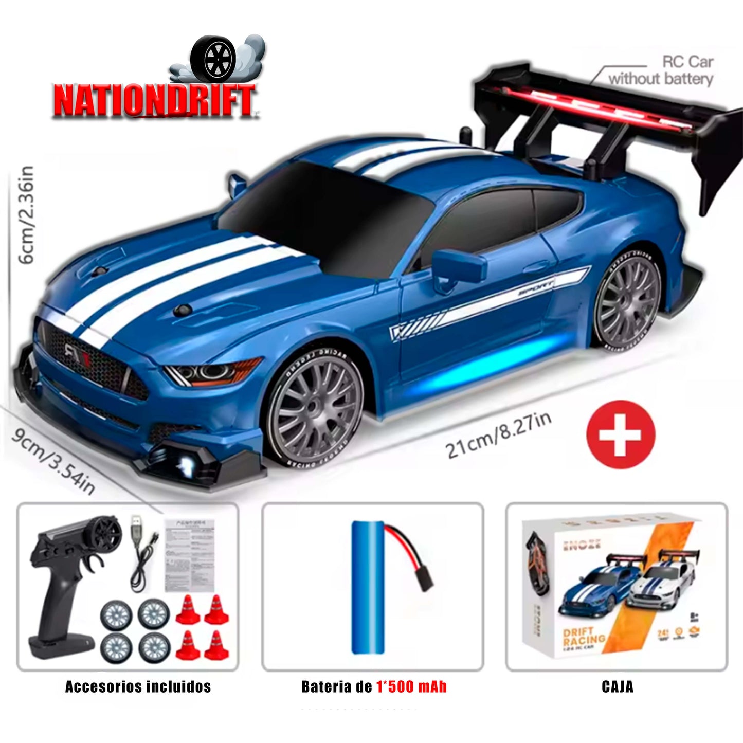 Auto deportivo a control remoto Drifting