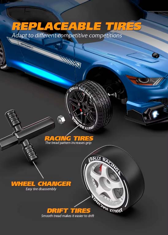 Auto deportivo a control remoto Drifting